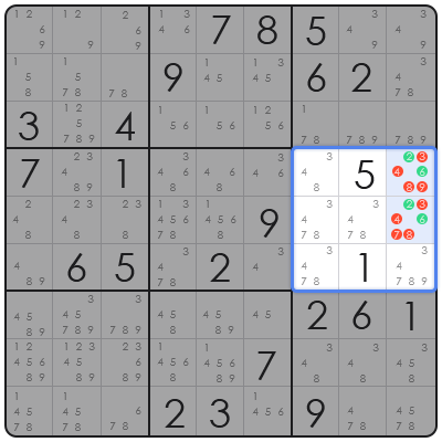 color sudoku game board
